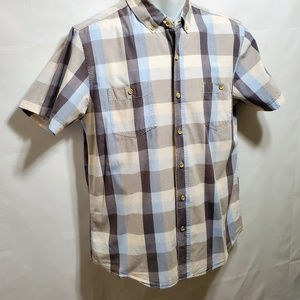Master Piece JOOT! Jeans Blue & Grey Plaid Shirt